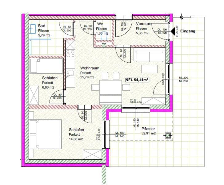 Appartement - Das Kleine Bleiberger By Schladmingurlaub Exteriör bild
